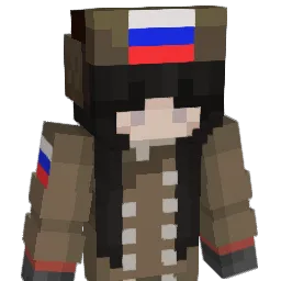 Russias Minecraft avatar bust