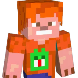 RustyHelmet Minecraft avatar bust