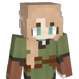 Rxbyxo Minecraft avatar bust