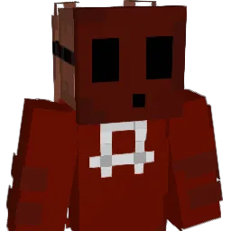 Rxfun Minecraft avatar bust