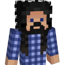 Rycerzyk Minecraft avatar bust