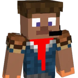 Rysiownik Minecraft avatar bust