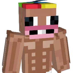 S4X0077 Minecraft avatar bust