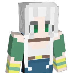 SAISONai Minecraft avatar bust