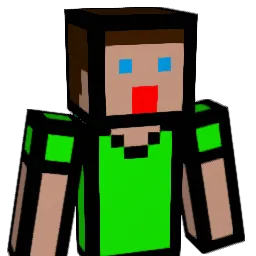 SANTAX17 Minecraft avatar bust