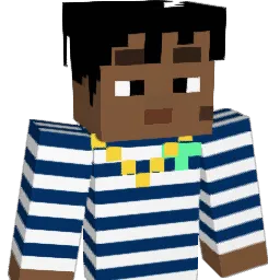 SBE2001 Minecraft avatar bust