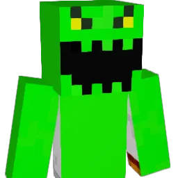 SCARYGREENMAN Minecraft avatar bust