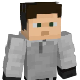 SCP_Agent_K Minecraft avatar bust