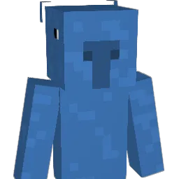 SFBluE Minecraft avatar bust