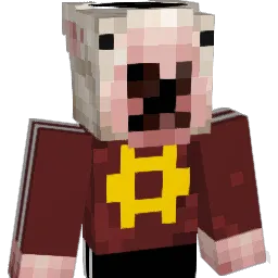 SHR3KL3R Minecraft avatar bust