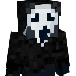 SKR34M34 Minecraft avatar bust