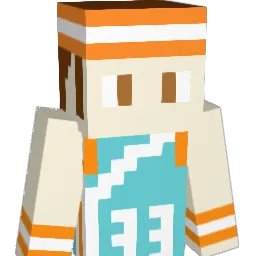 SNOWMAN_14 Minecraft avatar bust