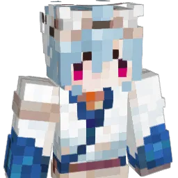 SP1290 Minecraft avatar bust