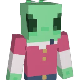 SPONDGEJO Minecraft avatar bust