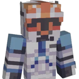SPQQK Minecraft avatar bust