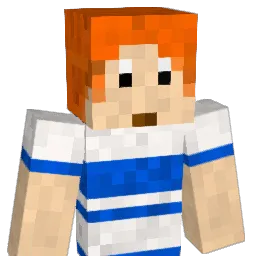 SQRLGIRL Minecraft avatar bust
