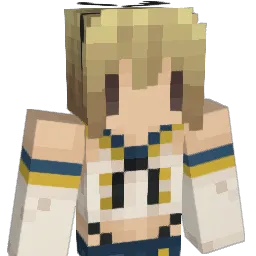 SQUEENIX Minecraft avatar bust