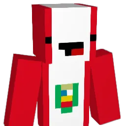 SQUIDYXDD Minecraft avatar bust