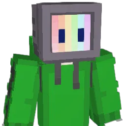STN2009 Minecraft avatar bust