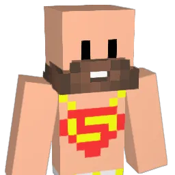 SUPER_MOUSTACHE Minecraft avatar bust