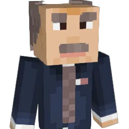 SW223 Minecraft avatar bust