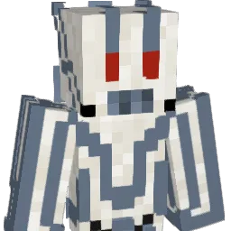 Saberfoil Minecraft avatar bust