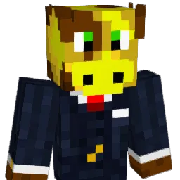 Sabergiraffe Minecraft avatar bust