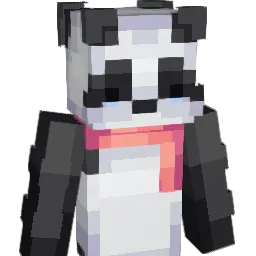 Sadpandaaa Minecraft avatar bust