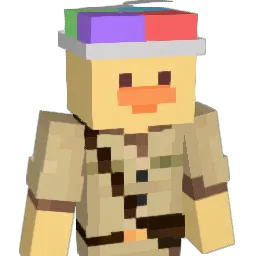 Safari Minecraft avatar bust