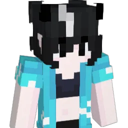 SagiriVT Minecraft avatar bust