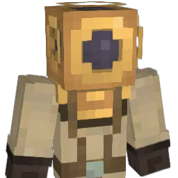 Sailfissh Minecraft avatar bust