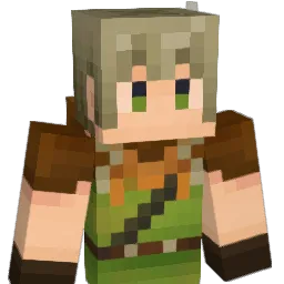 Sakurabean Minecraft avatar bust