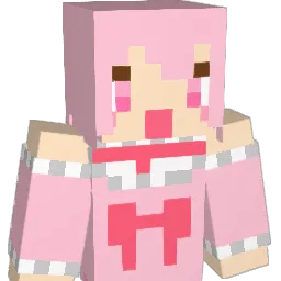 Sakuranoria Minecraft avatar bust