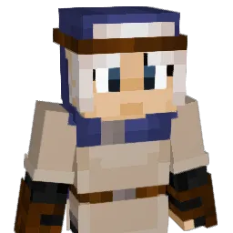 Sakurball Minecraft avatar bust