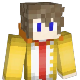 Sakutaro Minecraft avatar bust