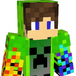 Salamanced Minecraft avatar bust