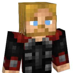 Salandr Minecraft avatar bust