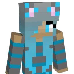 SallyCrystalia Minecraft avatar bust