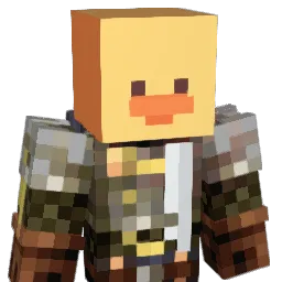 SaltedQuackers Minecraft avatar bust