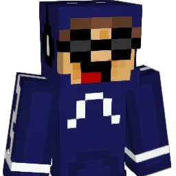 SaltyDadDog Minecraft avatar bust