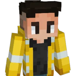 Sandevastated Minecraft avatar bust