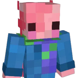 Sanichammer Minecraft avatar bust