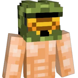 SansGote Minecraft avatar bust