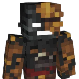 SansIzHere Minecraft avatar bust