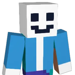 SansTheSkeletonJ Minecraft avatar bust