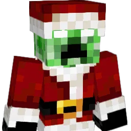 SantaCreeperz Minecraft avatar bust