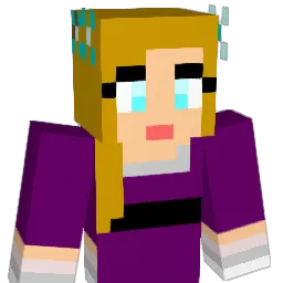 SarahBearah Minecraft avatar bust