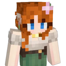 Sarahcheeen Minecraft avatar bust