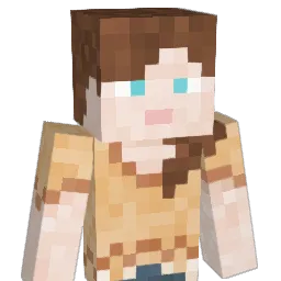 Sarahsaur34 Minecraft avatar bust