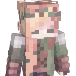 Saratet Minecraft avatar bust